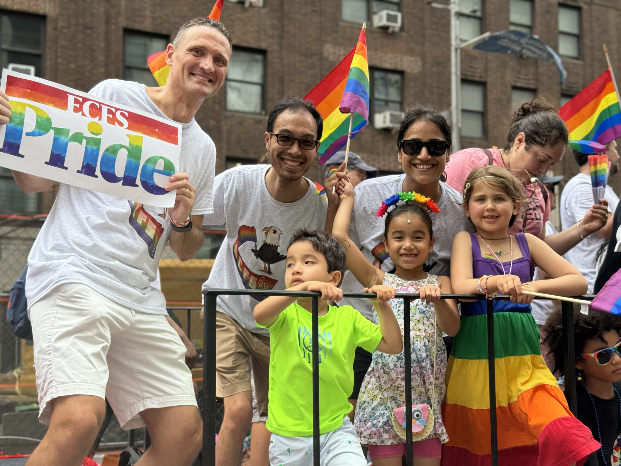 ECFS showed their support at the 2024 New York City Pride March!