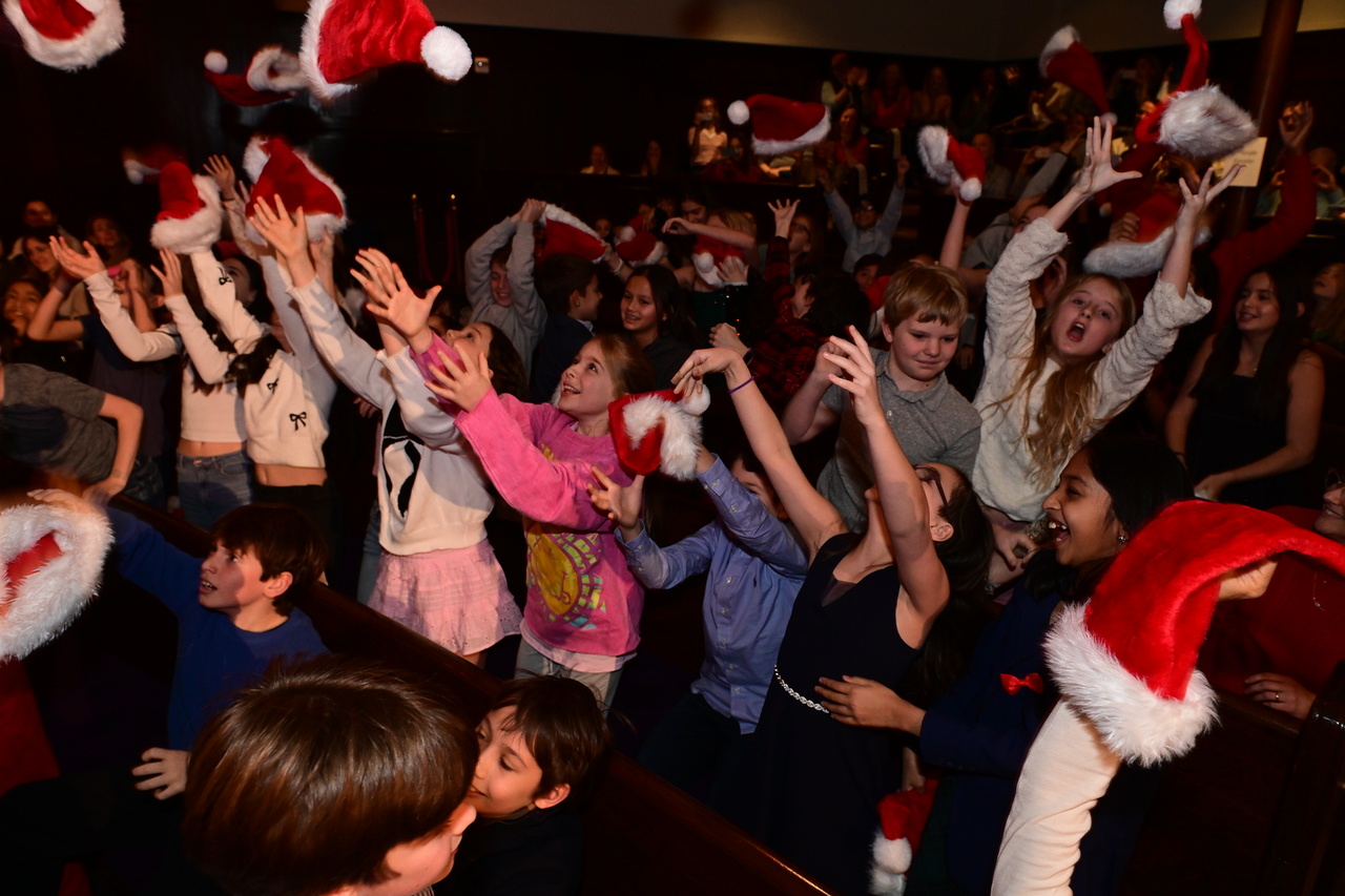 Ethical Culture students celebrate during "Twelve Days of Christmas"