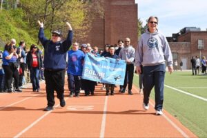 Ethical Culture Fieldston School Special Olympics activity.